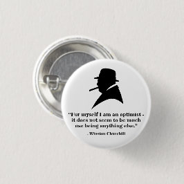Bóton Redondo 2.54cm Crachá Winston Churchill - Cotação 6