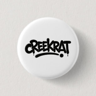 Bóton Redondo 2.54cm CreekRat® CreekRat Co. Topanga - Malibu - CA