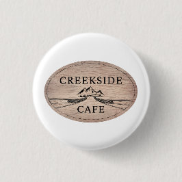 Bóton Redondo 2.54cm Creekside Cafe Collectible Pin