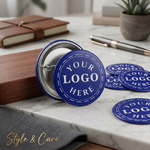 Bóton Redondo 2.54cm Crie o Seu Próprio Botão de Logo – Personalize-o