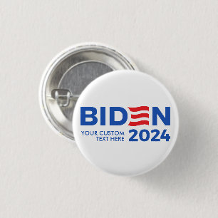 Bóton Redondo 2.54cm Crie seu próprio Joe Biden 2024