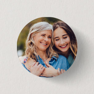 Bóton Redondo 2.54cm Crie Sua Própria Foto Personalizada DIY