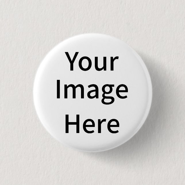 Bóton Redondo 2.54cm Crie sua própria imagem personalizada aqui (Frente)