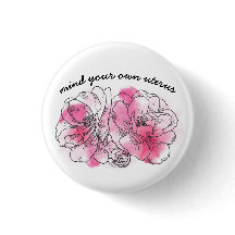 cuide do seu útero (flores rosa)