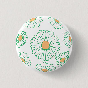 Bóton Redondo 2.54cm Daisy Buttons