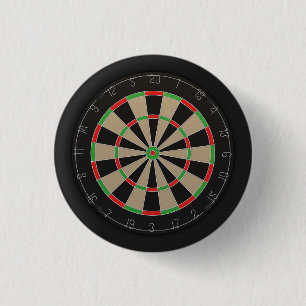 Bóton Redondo 2.54cm Dartboard Lover