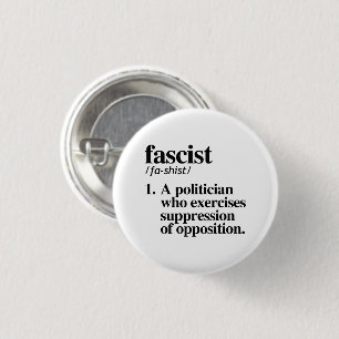 Bóton Redondo 2.54cm Definição fascista