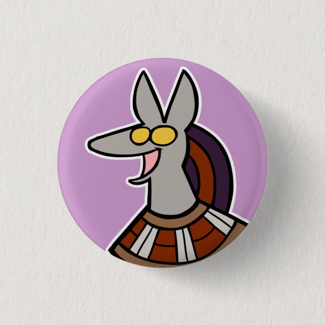 Bóton Redondo 2.54cm Deidade:: Wepwawet (Frente)