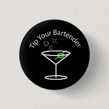 Derrube seu Pin de Martini do barman