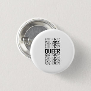 Bóton Redondo 2.54cm Design Queer Retrô
