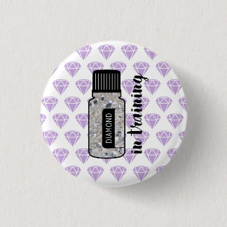Bóton Redondo 2.54cm Diamante no botão do treinamento