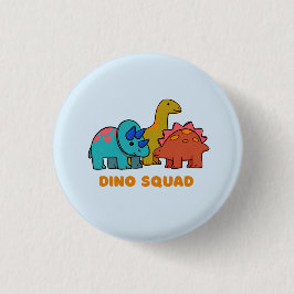Bóton Redondo 2.54cm Dino Button