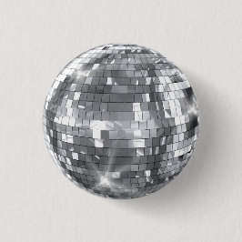 Bóton Redondo 2.54cm Disco Ball