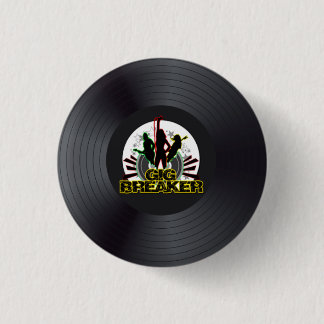 Bóton Redondo 2.54cm Disjuntor da actuação - "Pin do logotipo gravado"