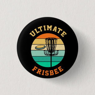 Bóton Redondo 2.54cm Disk Golf Ultimate Frisbee