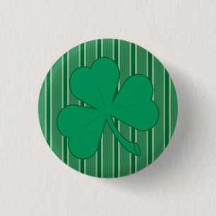 Bóton Redondo 2.54cm Diversão e Rico Shamrock