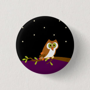 Bóton Redondo 2.54cm Dom de Button_owl