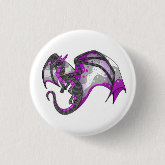 Bóton Redondo 2.54cm Dragão do Orgulho de cinza