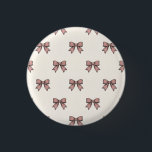 Bóton Redondo 2.54cm Dusty Rose Pink Ribbon Bows Coquette Birthday Part<br><div class="desc">Add a trendy, feminine touch to your celebration with this Dusty Rose Pink Ribbon Bows Coquette Birthday Party Button. Featuring a chic repeating bow pattern on a cream background, this pin-back button is the perfect accessory for the birthday girl, bridesmaids, or as a stylish party favor. It captures the popular...</div>
