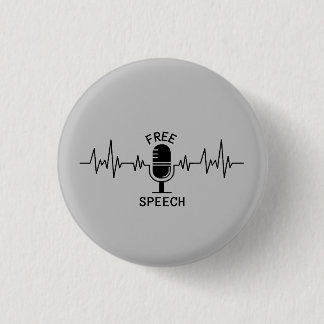 Bóton Redondo 2.54cm EKG de voz livre