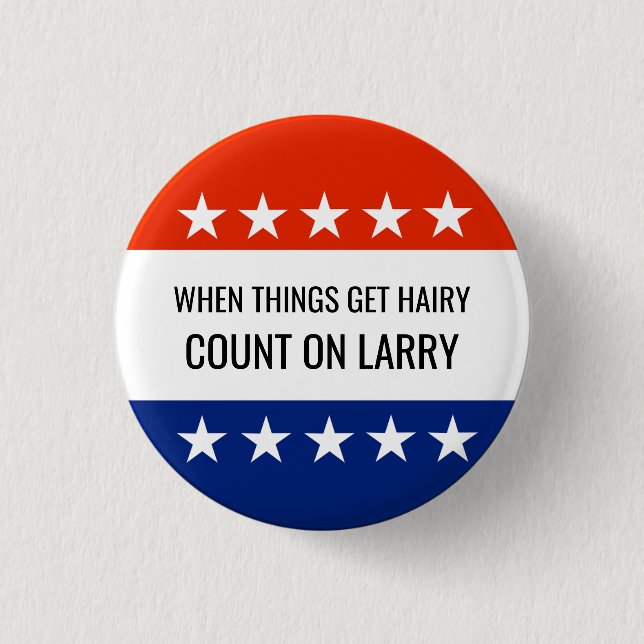 Bóton Redondo 2.54cm Eleição da Campanha Candidata Personalizada 2024 (Frente)