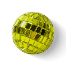 Emblema Disco - Mini Bola à Facetas Verde Anis
