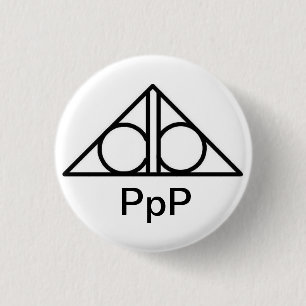 Bóton Redondo 2.54cm Emblema PpP