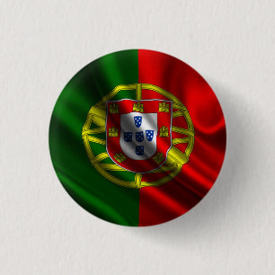 Bóton Redondo 2.54cm emblema redondo Portugal