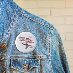 Bóton Redondo 2.54cm Empresa de pequeno porte