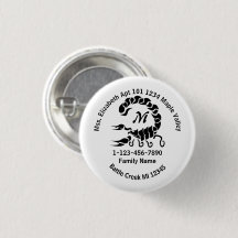 Endereço Doméstico da Família Monograma do Escorpi