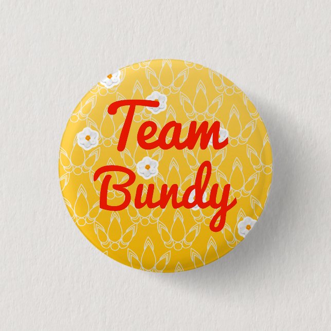 Bóton Redondo 2.54cm Equipe Bundy (Frente)