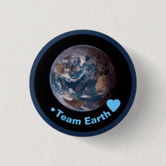 Bóton Redondo 2.54cm "Equipe Terra" Blue Marble