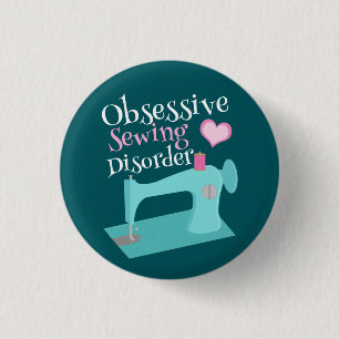 Bóton Redondo 2.54cm Esforço De Costura Da Máquina De Costura De Retros