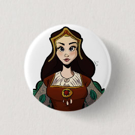 Bóton Redondo 2.54cm Esposas do crachá de Henry VIII - Jane Seymour