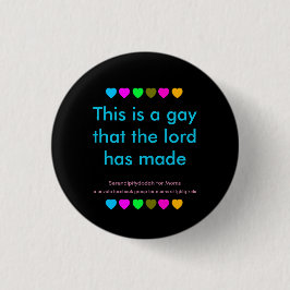 Bóton Redondo 2.54cm Este é um gay que o senhor faça a botão