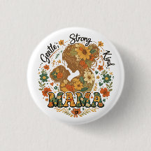 Estética Retro Floral Mama - Vintage M