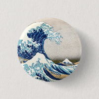 Excelente Wave Off Kanagawa Vintage Fine Japonês