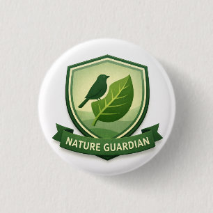 Bóton Redondo 2.54cm Explorador Guardião da Natureza Prêmio Infantil