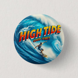 Bóton Redondo 2.54cm Faux Wrapped Canvas Print