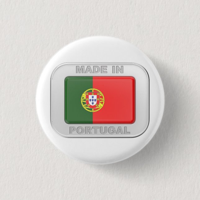 Bóton Redondo 2.54cm Feito em Portugal (Frente)