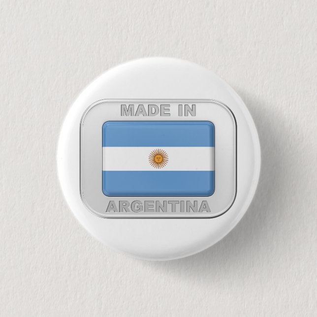 Bóton Redondo 2.54cm Feito na Argentina (Frente)