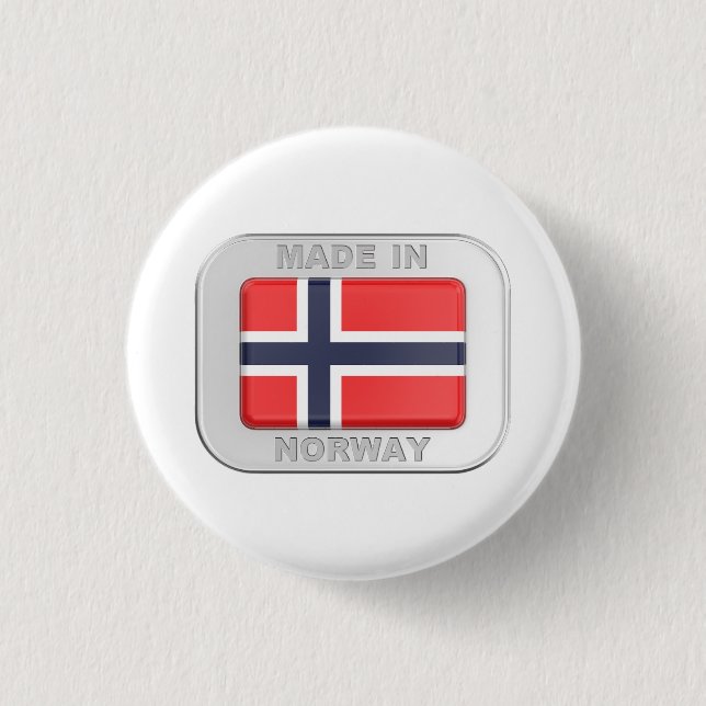 Bóton Redondo 2.54cm Feito na Noruega (Frente)