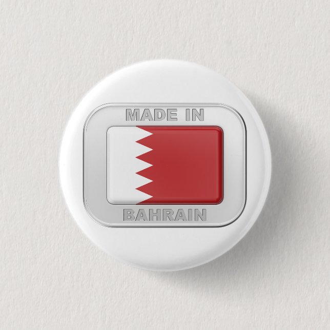 Bóton Redondo 2.54cm Feito no Bahrein (Frente)