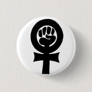 Bóton Redondo 2.54cm Femifist