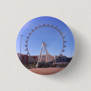 Bóton Redondo 2.54cm Ferris Wheel Las Vegas #2 Buttton