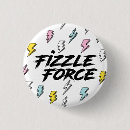 Bóton Redondo 2.54cm Fizzle Force Lightning