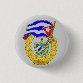 Bóton Redondo 2.54cm Forças Armadas Revolucionárias Cubanas