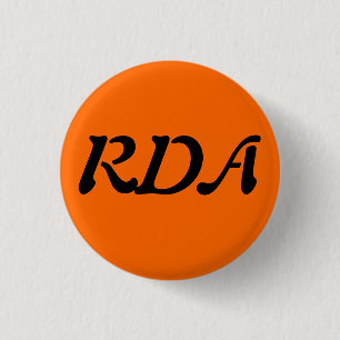 Bóton Redondo 2.54cm Fórum de RDA