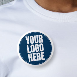 Bóton Redondo 2.54cm Foto personalizada da empresa do logotipo comercia