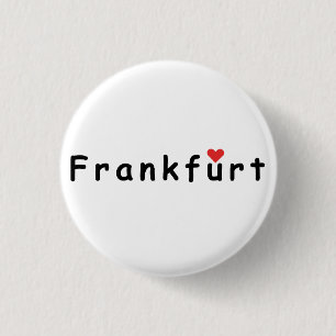 Bóton Redondo 2.54cm Frankfurt Alemanha